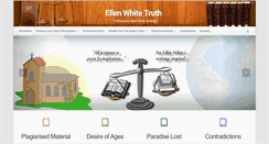 Desktop Screenshot of ellen-white-truth.com